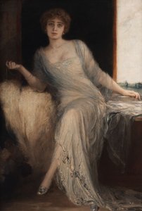 Portret siedzącej damy